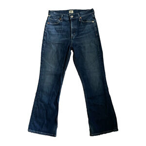 Citizens of Humanity Premium Vintage Demy Jeans Size 26 Distressed Cropped Flare